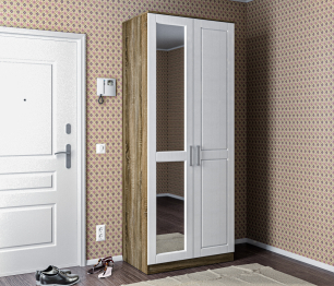 Шкаф 2-х дверный Илона (Прованс) СБ-2666