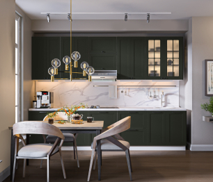 MODERN шкаф навесной со стеклом 1 дв 28х72 см