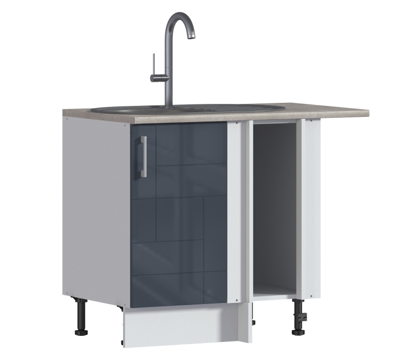 Неаполь, Неаполь шкаф 100 напольный угловой