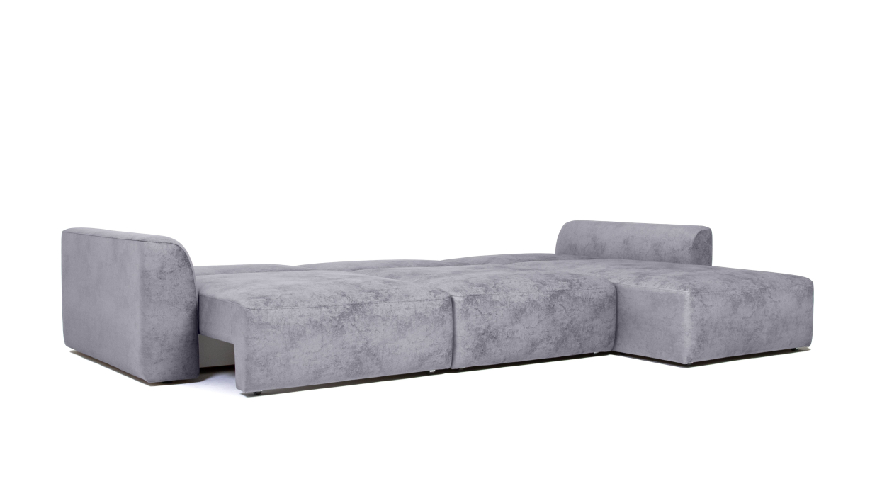 Диваны угловые в гостиную, Диван угловой Trump, велюр