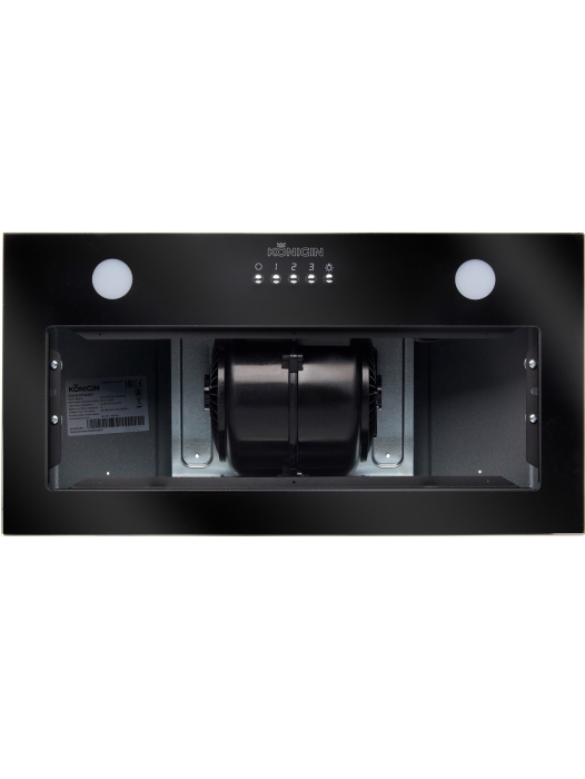 Вытяжки, Кухонная вытяжка Konigin Skylark Black Glass