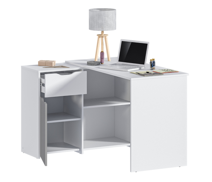 Mika / Мика, Стол Mika / Мика СБ-3277 Белый/Белый,Серый