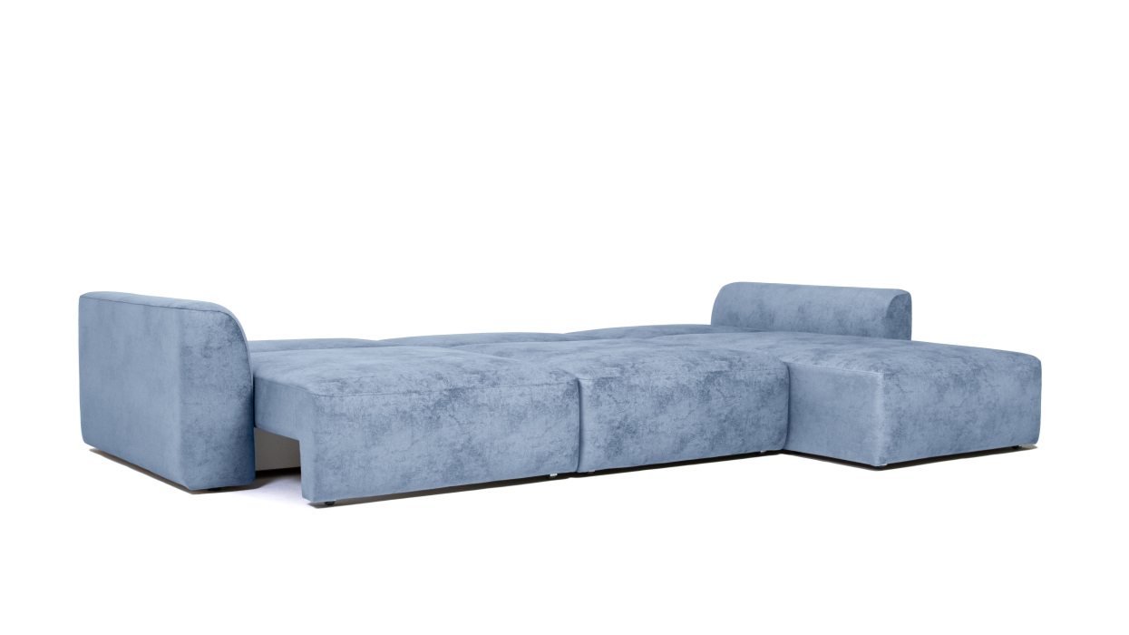 Диваны угловые в гостиную, Диван угловой Trump, велюр