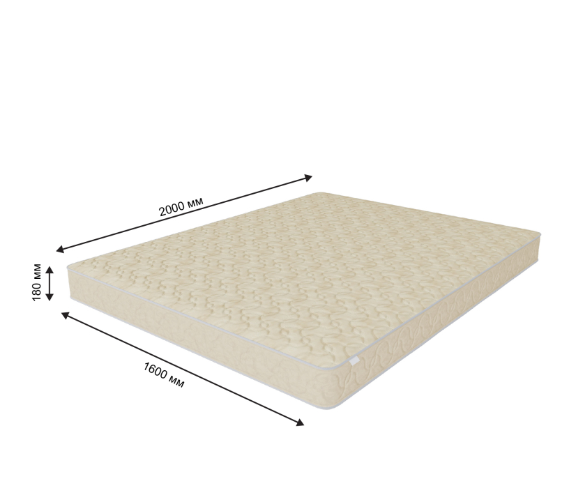 1600 x 2000, Матрас Эльбис 1600*2000