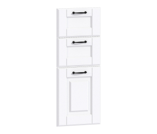 Накладка ящика Регина24 Н-30 МДФ Белый матовый