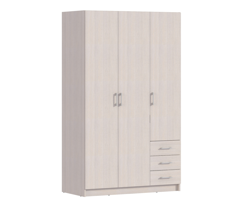 Шкафы распашные, Шкаф 3 дверный Терра СБ-2797/1