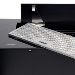 Кухонная вытяжка Navi Black Glass 90