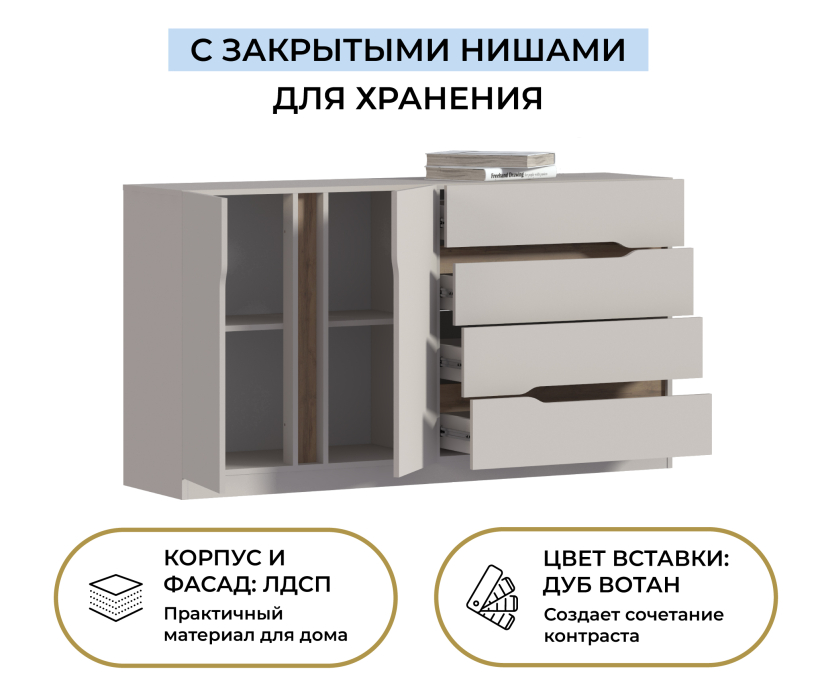 Комоды, Комод Нова СБ-3630