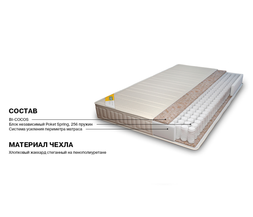 Двуспальные, Кровать Мамбо СБ-2679 1600 с ортопед. основанием и матрасом Лорд