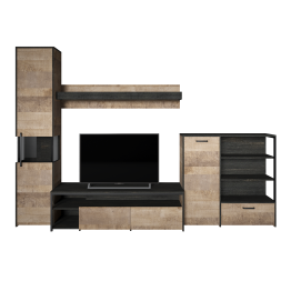 Шкаф-пенал с витриной Трувор 13.205