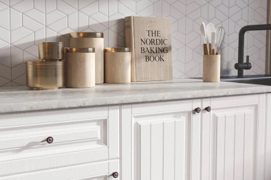 Кухонный гарнитур Хозяюшка Акация белая МДФ 2м