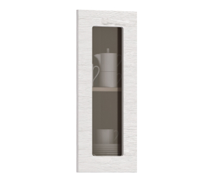 Регина фасад для шкафа навесного со стеклом 30х71 см