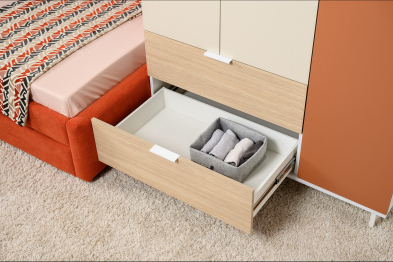 Шкаф Марвэл 16.317.03, белый, сатин, плэйн, безмолвная пустыня