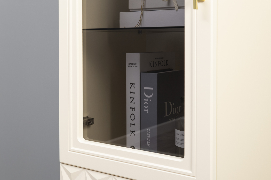 Стеклянные, Шкаф витрина Марион 16.397.01