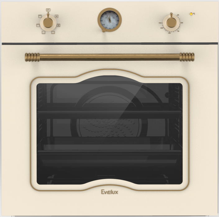 Духовые шкафы, Духовой шкаф электрический Ретро EVELUX EO 640 IR