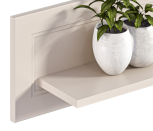 Гостиная Ассоль (тв-тумба, комод, витрина, полка)