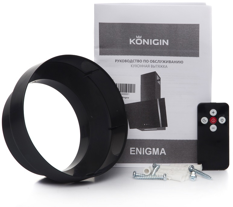 Вытяжки, Кухонная вытяжка Konigin Enigma Black 60