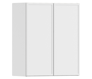 Квадро шкаф навесной 2 дв 60х72 см