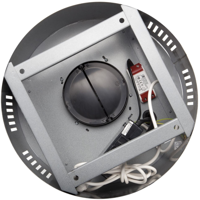 Вытяжки, Кухонная вытяжка Equilibrium Steel Glass