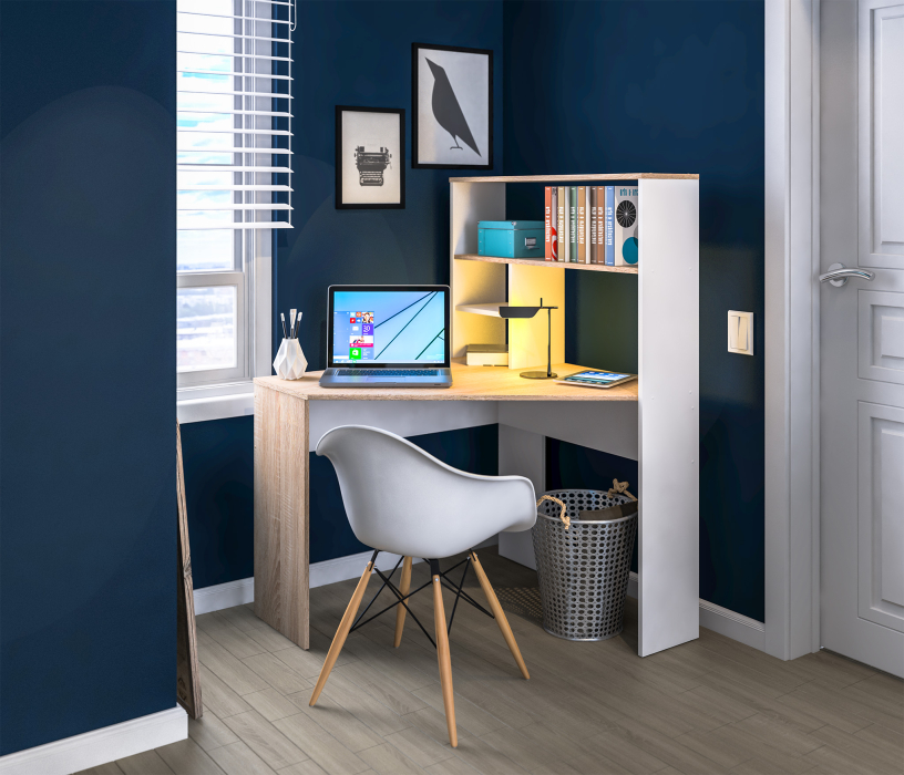 Угловые компьютерные столы, Стол Мамбо СБ-2986