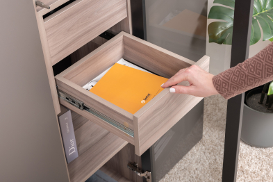 Шкаф-витрина Роквуд 16.322.04