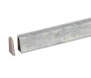 Плинтус для столешниц "Strombolly grey" 3м ПВХ LB-381-6191 KORNER