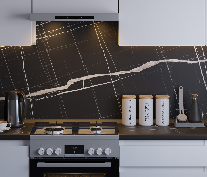 Кухонные гарнитуры, Кухонный гарнитур Леон прямой 240 см, белый