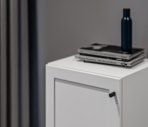 Стеллаж Твин СБ-3379 Белый