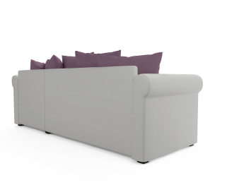 Угловой диван Стивен, микровелюр и экокожа