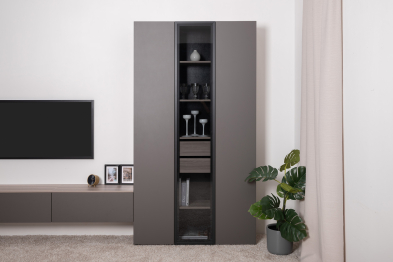 Шкаф-витрина Роквуд 16.322.04