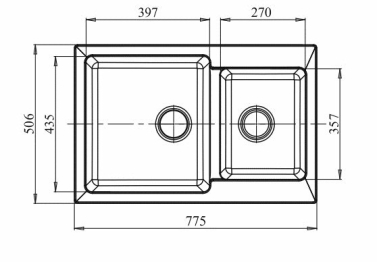Мойка GranFest PRACTIC GF-P780K