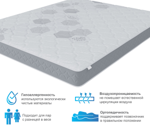 Столлайн / Матрас Корсика-Эффект 1800х2000