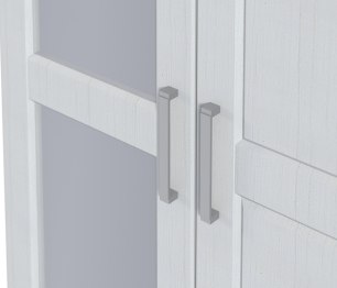 Шкаф 2-х дверный Илона (Прованс) СБ-2666