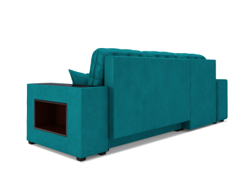 Угловой диван Магерит левый угол, вельвет (бархат)