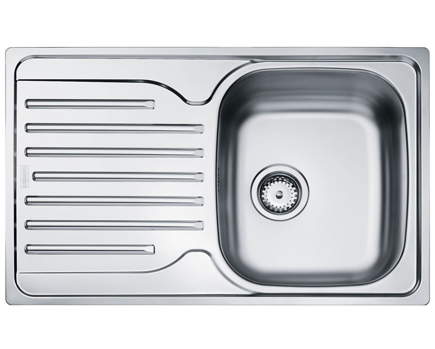 Мойки, сушки, смесители для кухни, Мойка Scala 45 , 3 1/2",правая (крепл.+сифон) 101.0283.602