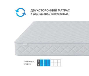 Леон/Бруклин СБ-3368 Кровать с матрасом Тропикана-Боннет плюс 1400*2000