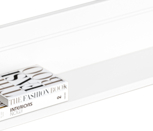 Полка Ассоль СБ-3431 Белый,МДФ Белый