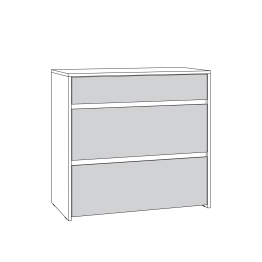 Комод Торонто 13.321