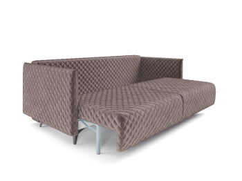 Прямой диван Джорджо, вельвет (бархат)