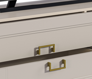 Гостиная Ассоль (тв-тумба, комод, витрина, полка)