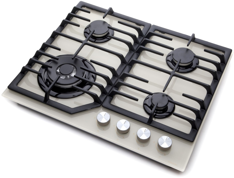 Встраиваемые варочные панели, Газовая варочная панель Konigin Blaze 604 Закаленное стекло