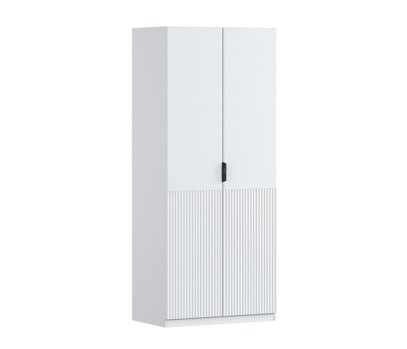 Спальня, Шкаф двухдверный Макс 1000 мм, вариант №2 (ЛДСП/МДФ)