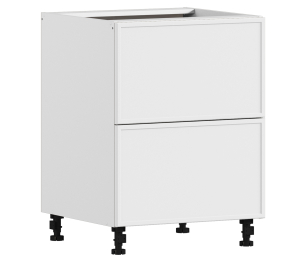 Квадро стол 2 ящ 56х82 см