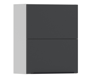 Лофт шкаф навесной 2 дв 60х72 см