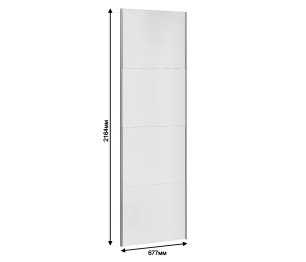 Дверь/шк-купе Палермо FKU-675