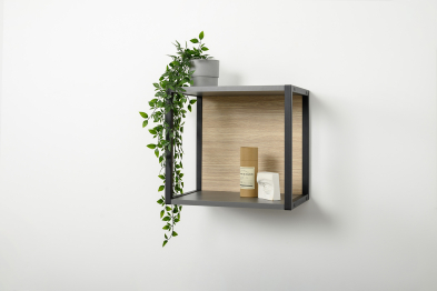 Полка Марвэл 16.487, темно-серый, плэйн