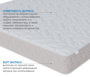 Столлайн / Матрас Юна 1200*2000