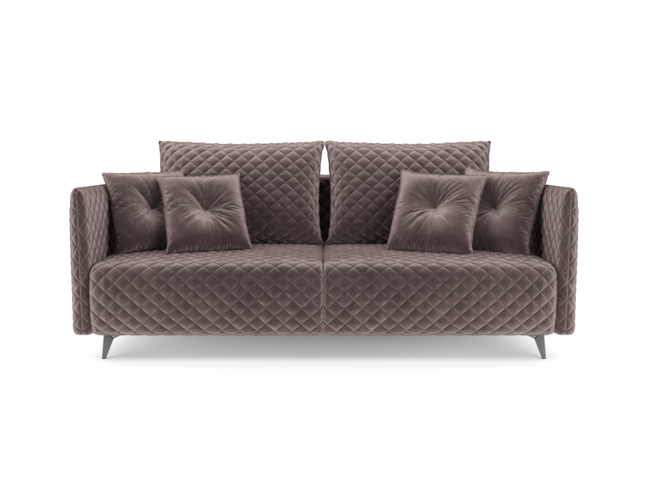 Диваны кровати прямые, Прямой диван Джорджо, вельвет (бархат)