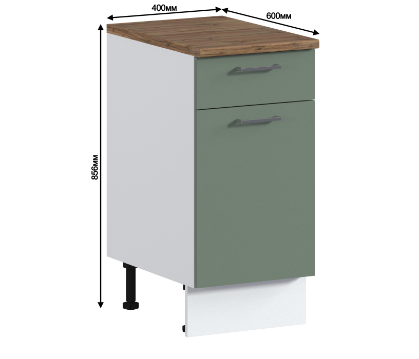 Оливер, Оливер стол 1 ящ, 1 дв, 40х86 см