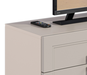 Гостиная Ассоль (тв-тумба, комод, витрина, полка)